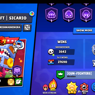 🔥FULLY MAX -87K TROPHY🔥ALL BRWALERS MAXED!!56 HYPERCHARGED!!344 RARE SKINS!!BEST DEAL - Image 5