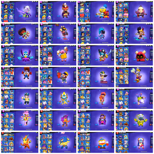 59K TROPHY - 8K BLING | 99 BRAWLER | 53 MAXED | 38 HYPERCHARGED | 280 SKIN | INSTANT DELIVERY - Image 8