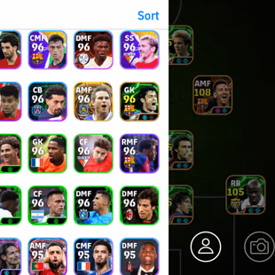 3277+ Team I Samuel Eto 106 I Rummenggie 105 I Messi 108 I Bale 107 I Platini 105 I Kaka 105 I Bellingham 107 I Cruyff 1 - Image 5