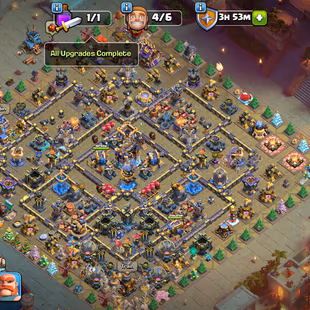 🌟TH 18 FULL MAX🌟34/34 BLACKSMITH FULL MAX | DESERT SET SKINS | 5X HERO PET TROPS MAX | GUARDIAN-MAX | BUILDER BASE MAX - Image 2