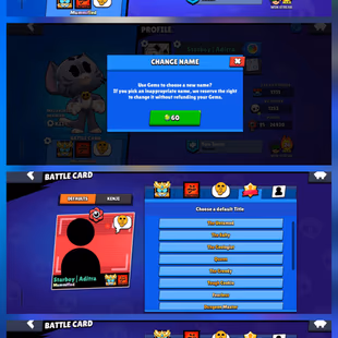 🔥Trophy 52'445 🔥[14x Titles] 89x Brawler (37x Max) 45x HC | 211x Skin's | Gems 366 (Rename Available) Instant Delivery - Image 3