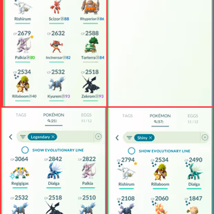   🎯LEVEL 49 ACCT (2025) 💎|  57 SHINY | 7 MYTHICAL (MEW CELEBI KELDEO DIANCIE MARSHADOW) | 21 LEGENDARY |  9 HUNDO - Image 7