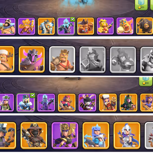 🔥15x sceneries🔥 || 66 Skins || Th18 || Xp-266 || High Epic Equipment || 6 Builders || NC 1k Gems || Almost Max - Image 5