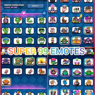 🎯FRESH STOCK] CLASH ROYALE KT15 | 10000 PB 👹| 11 ELITE | 12 EVO | 45 MAX | 99 EMOTES | ARENA 25 | INSTANT DLVR - Image 5