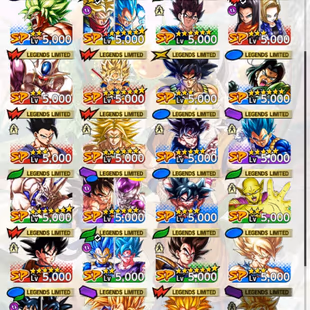 Dragon ball legends account 700m power, 63 lf and 9 ultras - Image 4