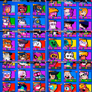 🔥CHEAPEST 35K TROPHY🔥 23X MAX BRAWLER | 23X HYPERCHARGE | 205 SKINS | 69X RARE SKINS | CHECK PHOTOS | INSTANT DELIVERY - Image 3