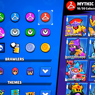 BEST DISCOUNT | 343 Skins | OG skins | 72k | 99 Brawler | 86 P11 | 70 hyper | IOS and Android | Full Access  - Image 7