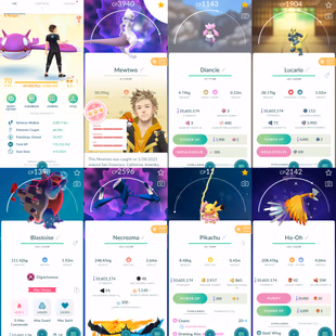 1864 Level 70 Mewtwo100 Suicune100x2 Shiny Mega Lucario Shiny Genesect Shiny Necrozma Shiny Zacian Shiny Zamazenta - Image 2
