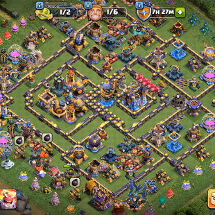 RARE ONE PIS IN WORLD 🎄 TH18 [6X HERO MAX] 🎄  HERO-105-105-95-80-55-25 | 10X EPIC MAX | LEGEND LEAGUE | 250-XP | NC-YS - Image 2