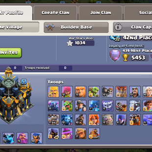 🌟BEST OFFER | TH 17 MAX DEFENCE 🌟HERO 100-100-73-75-50 | 4X EPIC MAX 5TH 26 LVL | NC 500 | 400 CWL MEDALS | BEST DEAL  - Image 3