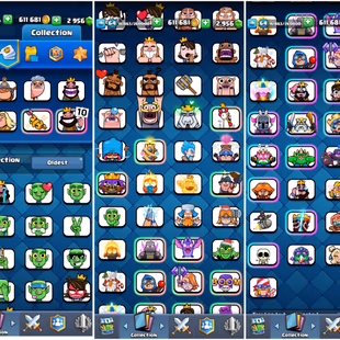 🔥64 LVL | 15 EVO |  29 ELITE CARDS | 🔥106 MAX CARDS | 10000 TROPHIES | KT15  | 85 EMOTES | ARENA 25 | INSTANT DELIVERY - Image 5