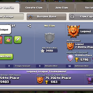 RARE ONE PIS IN WORLD 🎄 TH18 [6X HERO MAX] 🎄  HERO-105-105-95-80-55-25 | 10X EPIC MAX | LEGEND LEAGUE | 250-XP | NC-YS - Image 3