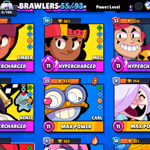 156 [16 MAX BRAWLS] [77 SKINS] [13345 TROPHIES] - Image 5