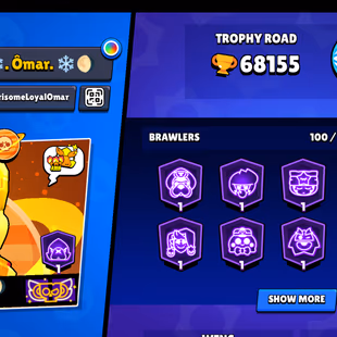 FREE NC 🎄 68200- TROPHY 🎄 350X SKINS | 100/100 BRAWLER | 51X MAX | 51X HYPER | 117/109X SUPER RARE SKINS | BEST DEAL - Image 4