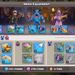 [ TH-11 FULLY MAX ] || MAX LIST: MAX DEFENCES - TROOPS - WALLS || HEROS: 50-50-30-20 MAX || FASTEST DELIVERY - Image 6