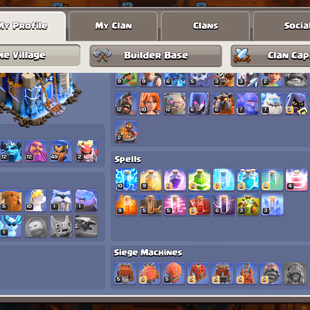 🔥[ TH-18 NEAR MAX ] XP 252🔥WALLS MAX || HEROS: BK 91 AQ 100 MP 72 GW 72 RC 49 || SB 20 FB 23 EB 24 GG 20 AF 20 MM 20  - Image 5