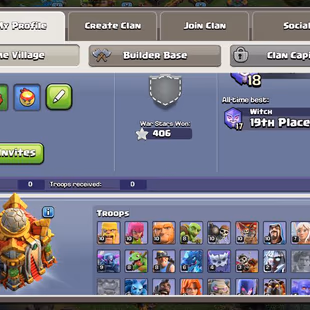209 | Th16 best deal | 6x epic equipment all good lvl | strong defence | golden walls | heros-71-59-40-55-23 | strong tr - Image 4