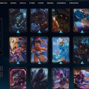 SEVER [ LAN ] - 473 LVL  - UNRANK - 250 SKINS - FULL CHAMP [ 177777 BE - 1535 RP ] - FULL ACCESS  - Image 8