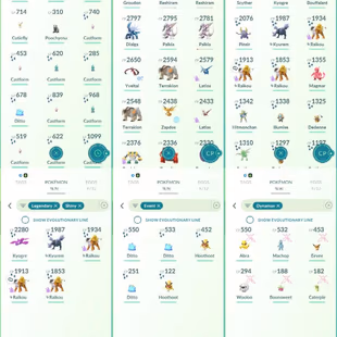 OKINAWA | SAGA | FUKUOKA PIKACHU BG 💎 206 SHINY 💎 107 LEGENDARY [] 5 SHINY LEG [] 12 LBG [] 7M DUST [] AVAILABLE - Image 4