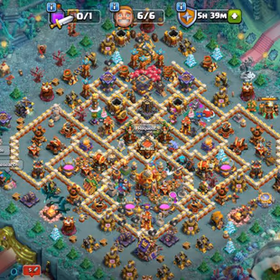🔥TOWNHALL 16 MAX 💎 13 EPIC EQUIPMENT - 95-95-72-70-45 HERO - SCENERY -3273 GEM - RENAME 1K - INSTANT AVAILABLE  - Image 1