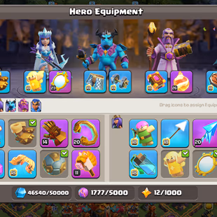 LEVEL-193||TH-16||🔥8500 GEMS🔥 || ALMOST MAX || NC AVAILABLE|| BEST DEAL || [78-77-69-56-44]   - Image 4