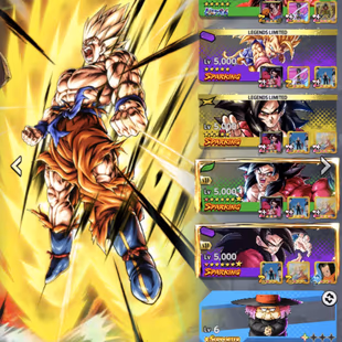 D929-IOS+Android-Nice 11 UL(SS4 Goku+SS4 Vegeta+SS4 Gogeta+SS Goku+Zamasu+Beast Gohan+Majin+Goku Uis)+50 Legends+Good Eq - Image 3