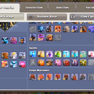 🔥TH 17 ALMOST MAX🔥HERO 100-100-75-50-EPIC SB[MAX] FA 20 FB 20 RS 20 EB 26-NC YES-797 MEDALS-XP 172-WALLS DEFENSE HIGH - Image 4