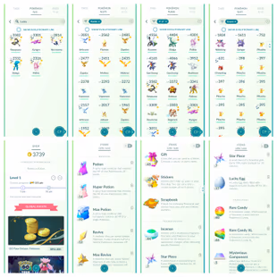 S 2.079 Level 72 Super FusionMoltresNecrozma Kyogre Kyurem Rayquaza gmax Charizard 33 Shiny And Legendary 344 Shiny 374 - Image 6