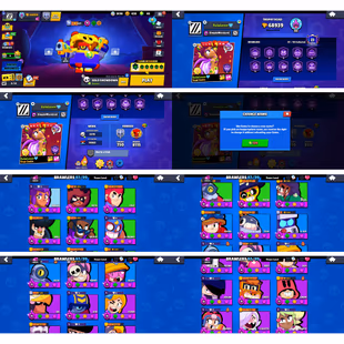 97/99 BRAWLERS🪖 | THROPHIES 68939🏆 | 73 MAX - 53 HYPERCHARGED | 339 SKIN (95-107-116-6-7-8) | 23 PRESTIGE | 19 MAX WS - Image 3