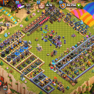 🔥TH 18 NEAR MAX🔥XP 239-HERO 105-102-83-80-55-[ 5 EPIC EQUIPMENT MAX-DEFENSE ALMOST MAX-NC 500-BEST DEAL - Image 1