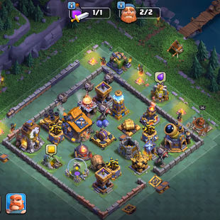 🔥TH 18 ALMOST MAX🔥XP 261- 4 HERO MAX- 4 EPIC EQUIPMENT MAX-ALL DEFENSE MAX-NC YES-TROPS ALMOST MAX-BEST DEAL - Image 8