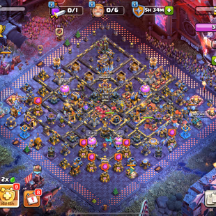 🔥LEGEND RANK 💎 TOWNHALL 18 [] HEROES 105-105-90-80-55-17 [] Strong Equipments [] War Arena Scenery [] Rename available - Image 2