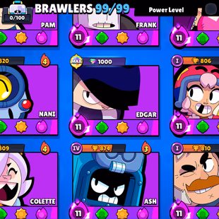 RARE-METEORIC 🎄 84K TROPHY-375X SKINS 🎄 HUGE RARE SKINS | 99/99 BRAWLER | ALL BRAWLER MAX | 63X HYPER | DELIVERY INSTA - Image 7