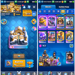 🔥KT16 XP77 - 92 ELITE 🔥 11 MAXED | 30 EVOLVED | 286 EMOTE | 12K TROPHY | LEAGUE 7 | INSTANT DELIVERY - Image 1