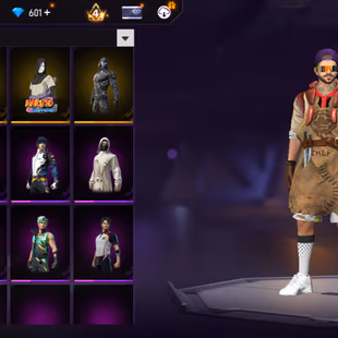 X219|Lvl 57|50 CHARACTER|24 VEHICLE|49 COSTUME|108 WEAPON(3 EVO+20 MYTHIC)|SCORPIO M1014 LVL 3|K.O FIST|AURORA ONI MP5 - Image 5