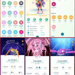 🎯[LIMITED OFFER] RARE PG ACCT LVL 45]🐓 SHADOW HO-OH WITH LUGIA / | 51 LEGENDARY | 9 HUNDO IV | D-MAX  INSTANT - Image 1