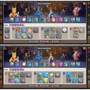 [FLASH SALE] 😁 SUPERB COC ACC | TH16 SEMI MAX | 67-58-47-27-17-1 HEROES |GOOD EQUIPMENT| INSTANT DELIVERY 🚚 - Image 5