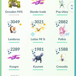 Level 60 Shundo Kyogre | Many shiny Legendary | Shiny Mewtwo  - Image 4
