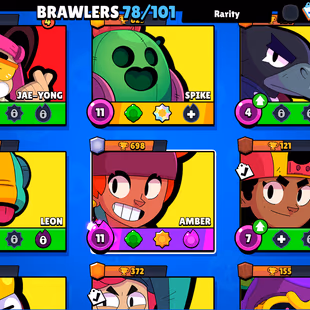 150 SKINS  30000 TROPHIES  78 BRAWLS 18 HYPER CHARGED 22 TOTAL MAX BRAWLS  INSTANT DELIVERY - Image 4