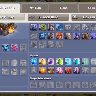 TH11 FULL MAX || FULL MAX BUILDER BASE || STACKED MAGIC ITEMS || NAME CHANGE 500 || HEROES SKIN|| INSTANT DELIVERY  - Image 3