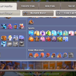 TH-16 [MAXED DEFENCE] | MIRROR-ARROW [MAX] FIREBALL-BOOT [17] | 6 BUILDER | XP-202 | HERO 55-63-45-33-20 | 1785 STARS |  - Image 8