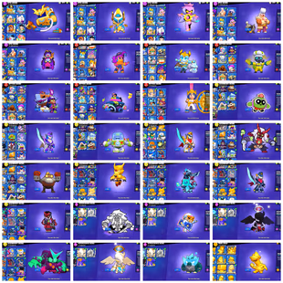 44K TROPHY - 9K BLING | 91 BRAWLER | 34 MAXED | 18 HYPERCHARGED | 252 SKIN | INSTANT DELIVERY - Image 6