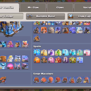 420💃TH18 MAX ALMOST💃[6HERO MAX-105-105-95-80-55-25] DEFENCE WALLS ALMOST MAX | HIGH LVL 14x EPIC ALMOST MAX | FULL A - Image 4
