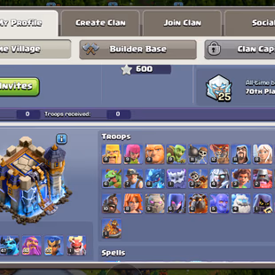 🔥4 HERO MAX-5500 GEMS!XP 179!TH 18!HERO:105-105-47-80-55!NC YES!GOOD DEFANCE! STRONG TROOPS! INSTANT DELIVERY  - Image 3