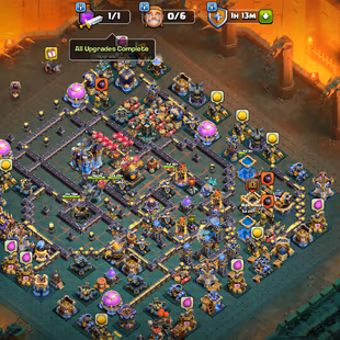 LEGEND RANK | TH18 MAX-[TRAP LEFT] | GG-MX!SB-MX!AF-MX!MM-MX!FA-MX!MS-MX!FB-MX!RS-MX!EB-MX!FF-MX!RB-MX | ALL HERORS MAX - Image 1