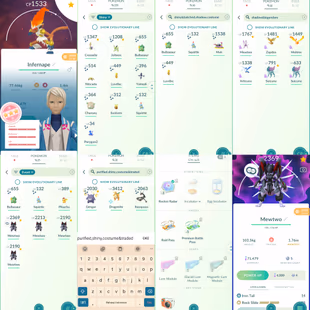 1951 Level 41 Shundo Cresselia Armored Mewtwo x4 tradeable Shiny Rayquaza Shiny Bulbasaur Pikachu Visor - Image 6