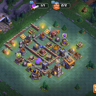 Th18 Almost max [Full Leaugue Set Skin-1300 Cwl Mdel] | Hero-101-101-76-51 | Equipment-11-Epic Almost Max | XP-238 | Def - Image 8