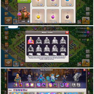  11 EPIC EQUIPMENTS [ 8 MAX ] | 10K GEMS | FULL MAX TH 13 | 75-75-50-50-25 HEROES | 6 BUILDER | FULL ACCESS  - Image 4