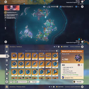 All Platform - EU - AR60 - 71 Charcter 25 5'Star - 17 Wephons 5'Star - YaeMiko - Hutao - Wriothesley - Code778 - Image 3