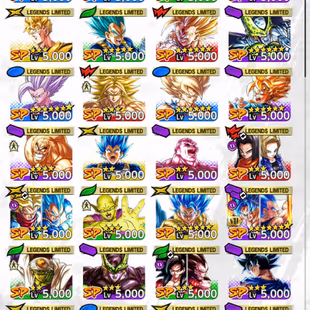 D861-IOS+Android-8 UL(SS4 Goku+Zamasu+Beast)+42 Legends L+Vip Equi+610 Millions Power+Good Team+Android 13+goku Saga - Image 7